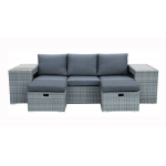 Polo Outdoor 5pc Sofa Setting